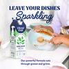 Cleancult Dish Soap Liquid Refills - Plant Based Cleaning Power - Cuts Grease & Grime - Free of Harsh Chemicals - Uses 90% Less Plastic - Fresh Basil - 32 oz/3 Pack view 3