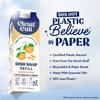 Cleancult Dish Soap Liquid Refills - Plant Based Cleaning Power - Cuts Grease & Grime - Free of Harsh Chemicals - Uses 90% Less Plastic - Mandarin Peel - 32 oz/3 Pack view 2