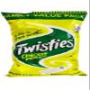 FIJI Puffs Snacks - Twisties Chicken Flavor (Pack Of 1 x 500g) Family Party Pack Size, Baked Crunchy Tasty Snacks! Chicken Poulet Flavor view 1