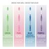 12-Pack Multi-Color Soft Bristle Toothbrush Set Gentle Cleaning, Deep Reach, Ergonomic Grip Oral Care (Green, Pink, Blue, Purple). Count of 12 Brushes per Box. view 2