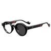 XINGNIAN Classic Small Round Reading Glasses Photochromic Gray Readers for Men Women (Not Spring Hinges) view 1