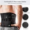 Lower Back Pain Relief Brace for Men and Women - Orthopedic Lumbar Support Belt & Posture Corrector for Stabilizing Lumbar Vertebrae (X-Large, Black) view 3