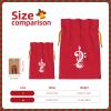 MUSM Bass Clef Bass Guitar Bags, Santa Wrapping Bags, with Drawstring and Tags Reusable view 4