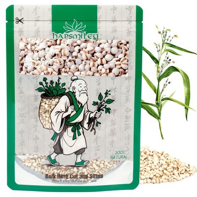 Hapsmiley Organic Job's Tears (Job's TearsCoix//Yi Mi Ren) Suitable for Cooking and Tea | 100g (3.5 oz)
