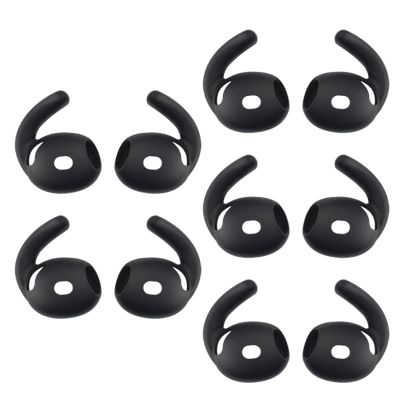 1/5Pair Soft Silicone Earbuds Earphone Tips Earhook Earplugs Cover for 4 Headphone Eartips Earphone Silicone Earhook