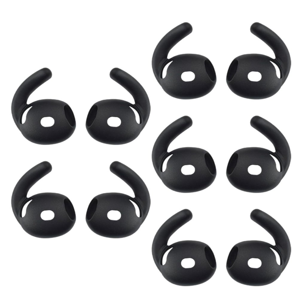 1/5Pair Soft Silicone Earbuds Earphone Tips Earhook Earplugs Cover for 4 Headphone Eartips Earphone Silicone Earhook
