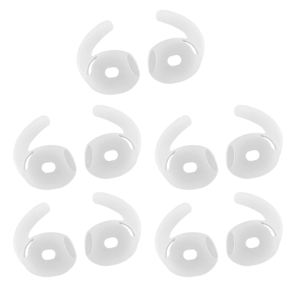 1/5Pair Soft Silicone Earbuds Earphone Tips Earhook Earplugs Cover for 4 Headphone Eartips Earphone Silicone Earhook