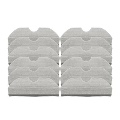 12PCS Mop Pads Replacements, Compatible For Narwal Freo X Plus Robot Vacuum Cleaner Accessories Spare Parts Rags Cloths