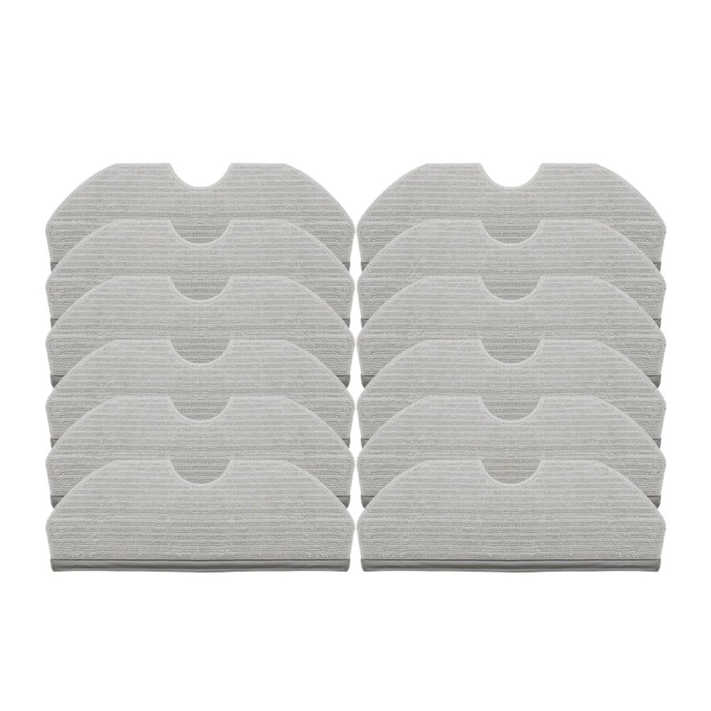 12PCS Mop Pads Replacements, Compatible For Narwal Freo X Plus Robot Vacuum Cleaner Accessories Spare Parts Rags Cloths