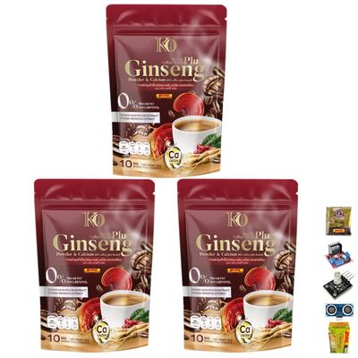 150 grams (10 Sachets) Roasted Snack Delicious Mellow Intense KORichCoffee Instant Coffee Mix Healthy Vegan Snack Arabica (of 3) By Beautygoodshop [Get Free For You Beauty Gifts]