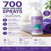 Fresh Mat Yoga Mat Cleaner Spray - Natural Deodorizing Cleaner for Yoga Mats & Fitness Equipment - No-Rinse, Residue-Free Formula with Witch Hazel & Essential Oil, Peaceful Lavender (24 fl oz). view 2