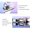 10X Diamond Girdle Viewer Compact Waist Code Viewer - 3 Lens Combination 360 Rotating Ring Holder Adjustable Focal Length for Diamond Waist Size Observation view 4