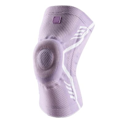 1 Pcs Sports Patella Spring Support Knee Brace Knitted Compression Full Protect Elastic Breathable Knee Support for Men Women(Purple,Large)