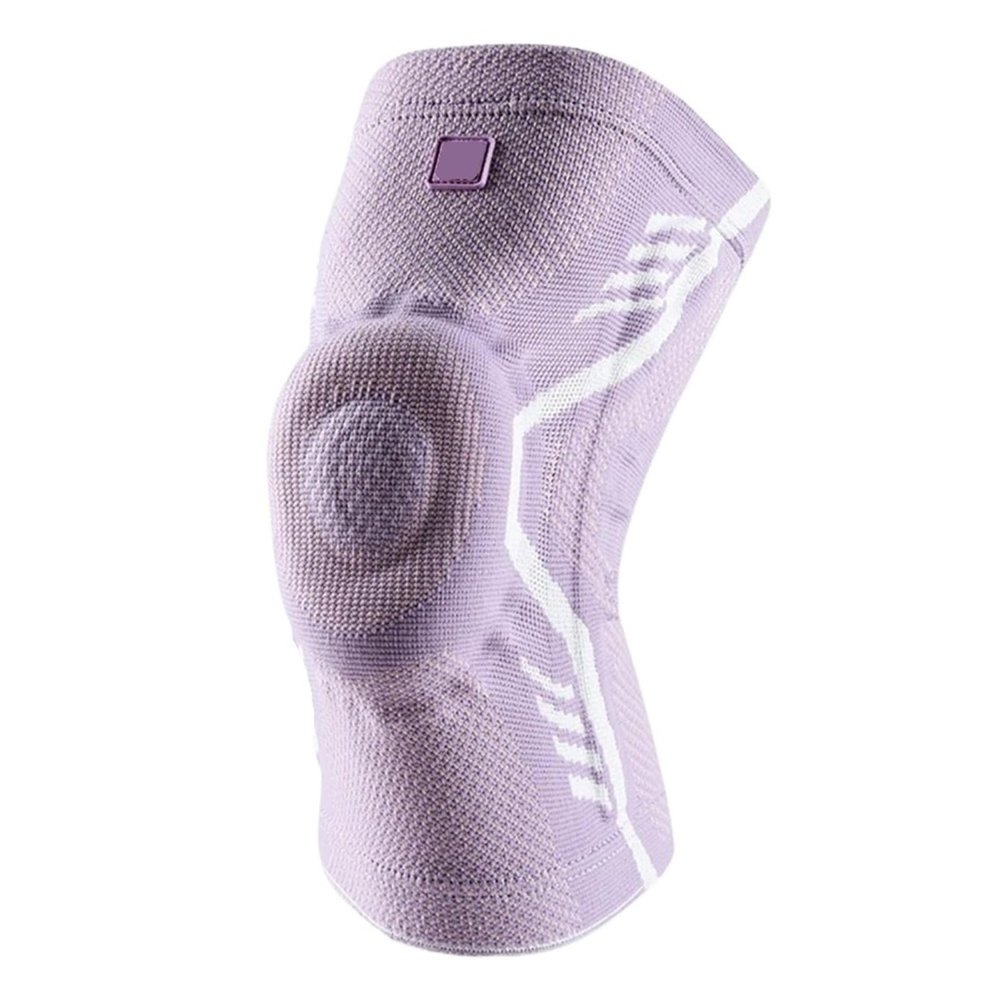 1 Pcs Sports Patella Spring Support Knee Brace Knitted Compression Full Protect Elastic Breathable Knee Support for Men Women(Purple,Large)