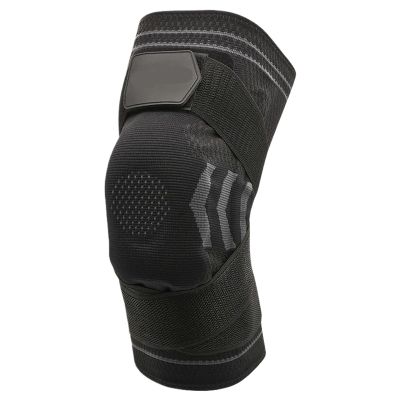 1PCS Knee Brace Support Straps Knee Compression Sleeves for Men & Women Meniscus Tear Arthritis Sports Joint Pain Relief(Black,Medium)