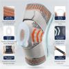 1PCS Knee Brace Support Straps Knee Compression Sleeves for Men & Women Meniscus Tear Arthritis Sports Joint Pain Relief(Dark Blue,Large) view 3