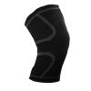 1PCS Fitness Running Cycling Knee Support Braces Elastic Nylon Sport Compression Knee Pad Sleeve for Basketball Volleyball(Black with Grey,3X-Large) view 1