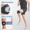 1PC Patella Knee Brace Knee Compression Sleeve Support for Women Men Knee Pain Arthritis Pain Sport Knee Guard Knee Pads(Black) view 4