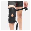 1PCS Professional Sports Safety Knee Support Brace Patella Knee Pads Hole Sports with Metal Plate Black(Medium) view 3