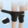 1PCS Sports Compression Knee Pads Elastic Protector Thickened Sponge Knees Brace Support for Dancing Workout Training(Gray,Large) view 3