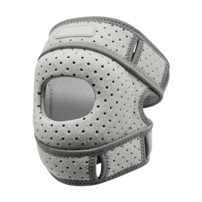 1PC Patella Knee Brace Knee Compression Sleeve Support for Women Men Knee Pain Arthritis Pain Sport Knee Guard Knee Pads(Light Gray)