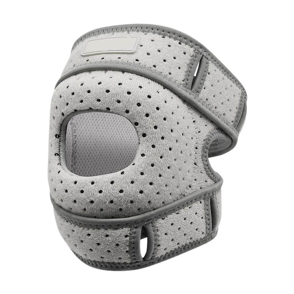 1PC Patella Knee Brace Knee Compression Sleeve Support for Women Men Knee Pain Arthritis Pain Sport Knee Guard Knee Pads(Light Gray)