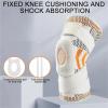 Professional Knee Brace Compression Knee Sleeve with Patella Gel Pad&Side Stabilizers Knee Support Bandage for Pain Relief(Black Grey,3X-Large) view 3