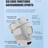 1PCS Breathable Four Spring Knee Support Brace Kneepad Adjustable Patella Knee Pads Safety(Gray) view 4