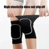 Sports Knee Pads for Men Women Kids Knees Protective,Knee Braces for Dance Yoga Volleyball Football Running Cycling Tennis(Blue White,Large) view 4