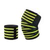1PC Kneepad Bandage Compression Braces Sports Knees Wraps Straps for Gym Workout Weightlifting Fitness Squats Training(Yellow) view 1