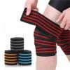 1PC Kneepad Bandage Compression Braces Sports Knees Wraps Straps for Gym Workout Weightlifting Fitness Squats Training(Yellow) view 2