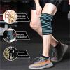 1PC Kneepad Bandage Compression Braces Sports Knees Wraps Straps for Gym Workout Weightlifting Fitness Squats Training(Yellow) view 3