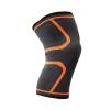 1PCS Fitness Running Cycling Knee Support Braces Elastic Nylon Sport Compression Knee Pad Sleeve for Basketball Volleyball(Orange,3X-Large) view 1