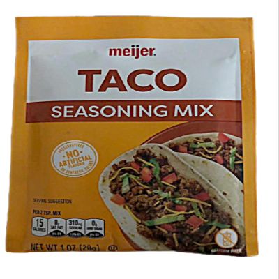 Taco Seasoning Mix 4-1 Ounce Individual Packets (Taco)