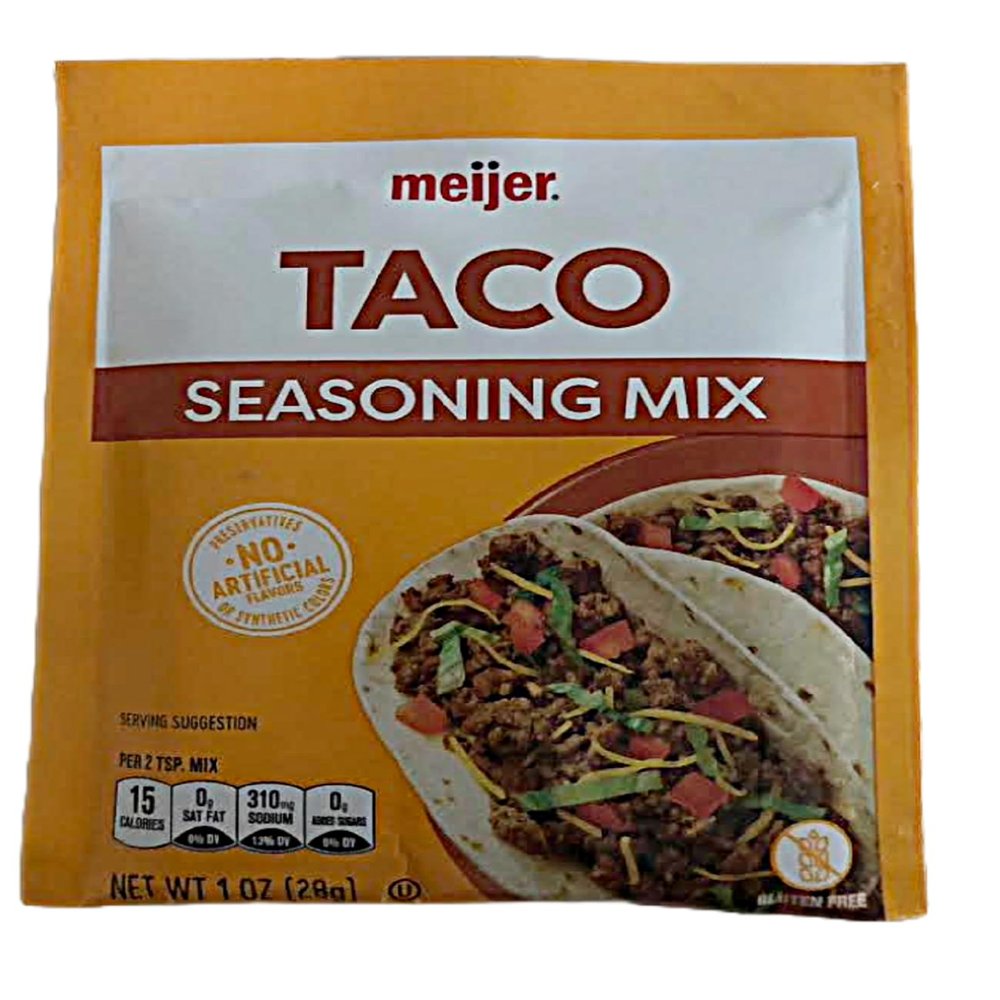 Taco Seasoning Mix 4-1 Ounce Individual Packets (Taco)