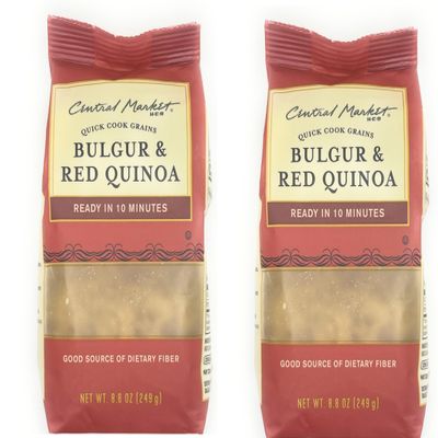 Central Market HEB Quick Cook Grains 8.8oz - 2 pack (Bulgur & Red Quinoa)