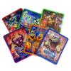 100 Packs Holographic 3.5g Mylar Candy Bags With Designs, Resealable 3.5 grams Baggies, 4x5 Inches Stand up Packaging Food Storage Bag view 1