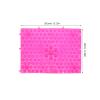 GALPADA 2pcs Foot Massager Mat Foot Reflexology Pad Relaxation Massage Feet Pressure Point Pad Anti Slip Board Acupoint Mat Particle Portable Tool for Outdoor Game (Pink) view 2