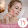 2 Pcs Gua Sha Facial Tools,Guasha Tool For Face,Scalp Massage Tool 4-In-1 Gua Sha Tools And Scalp Massage Comb With Handle For Face Body Gua Sha Body And Tension Relief Promote Lymphatic Circulation view 4