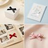 100 PCS Mini Bows - 1.6 in Tiny Satin Bow for Crafts, Gift Wrapping, Sewing Scrapbook - Wedding Party Favors Gift Box Decorations (Burgundy Red) view 4