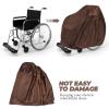 NineLife Basics Wheelchair Cover: Electric Wheelchair Cover For Storage - Waterproof Mobility Scooter Sleeve - Protector From Dust Dirt Snow Rain Sun Rays 120x115x65cm view 3