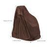 NineLife Basics Wheelchair Cover: Electric Wheelchair Cover For Storage - Waterproof Mobility Scooter Sleeve - Protector From Dust Dirt Snow Rain Sun Rays 120x115x65cm view 4