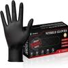 Black Nitrile Gloves - High Toughness, Tear-Resistant, Suitable for Multiple Cleaning Scenarios - XL Size (Extra Large) view 1