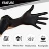 Black Nitrile Gloves - High Toughness, Tear-Resistant, Suitable for Multiple Cleaning Scenarios - XL Size (Extra Large) view 2