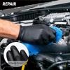 Black Nitrile Gloves - High Toughness, Tear-Resistant, Suitable for Multiple Cleaning Scenarios - XL Size (Extra Large) view 4
