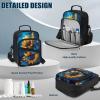 Voxugoniy Diabetes Travel Backpack Diabetic Care Products Small Sling Backpack Reusable Waterproof Unisex Shoulder Bag Crossbody Daypack, Sunflower view 3