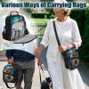 Voxugoniy Diabetes Travel Backpack Diabetic Care Products Small Sling Backpack Reusable Waterproof Unisex Shoulder Bag Crossbody Daypack, Sunflower view 4