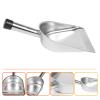 TOVINANNA Heavy Duty Stainless Steel Small Dustpan Handheld Garbage Shovel for Home Office Cleaning Rustproof Household Dustpan with Plastic Handle view 4