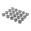 20 Pcs Stainless Steel Pipe Screen Filters 0.63 0.47 0.31 inch Mesh Clean Screens Reusable Metal Mesh Bowl Replacement Compatible with for Most Pipes, Rust Resistant view 2