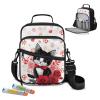 Voxugoniy Diabetes Travel Backpack, Insulated Diabetes Sling Backpack Diabetic Care Products Diabetic Supplies Travel Case Gifts for Men & Women, Cat Rose view 2